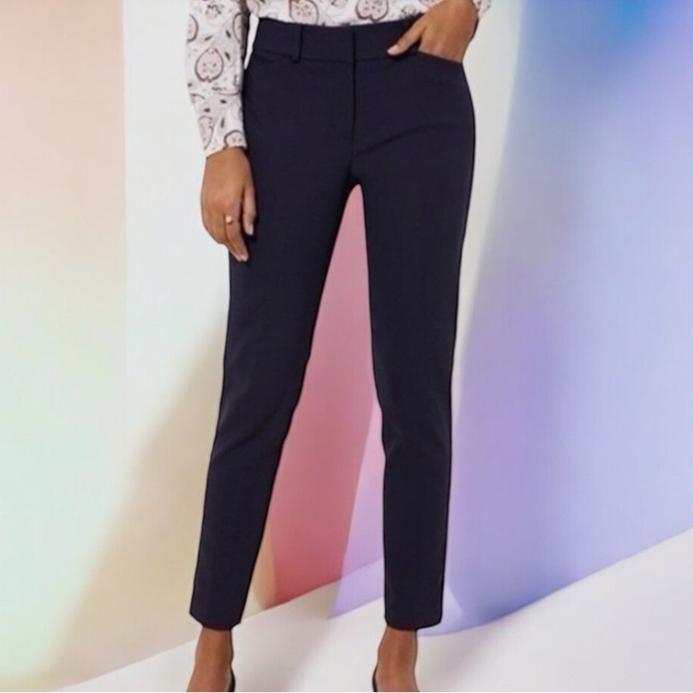 LOFT Navy Blue Trousers, NWT